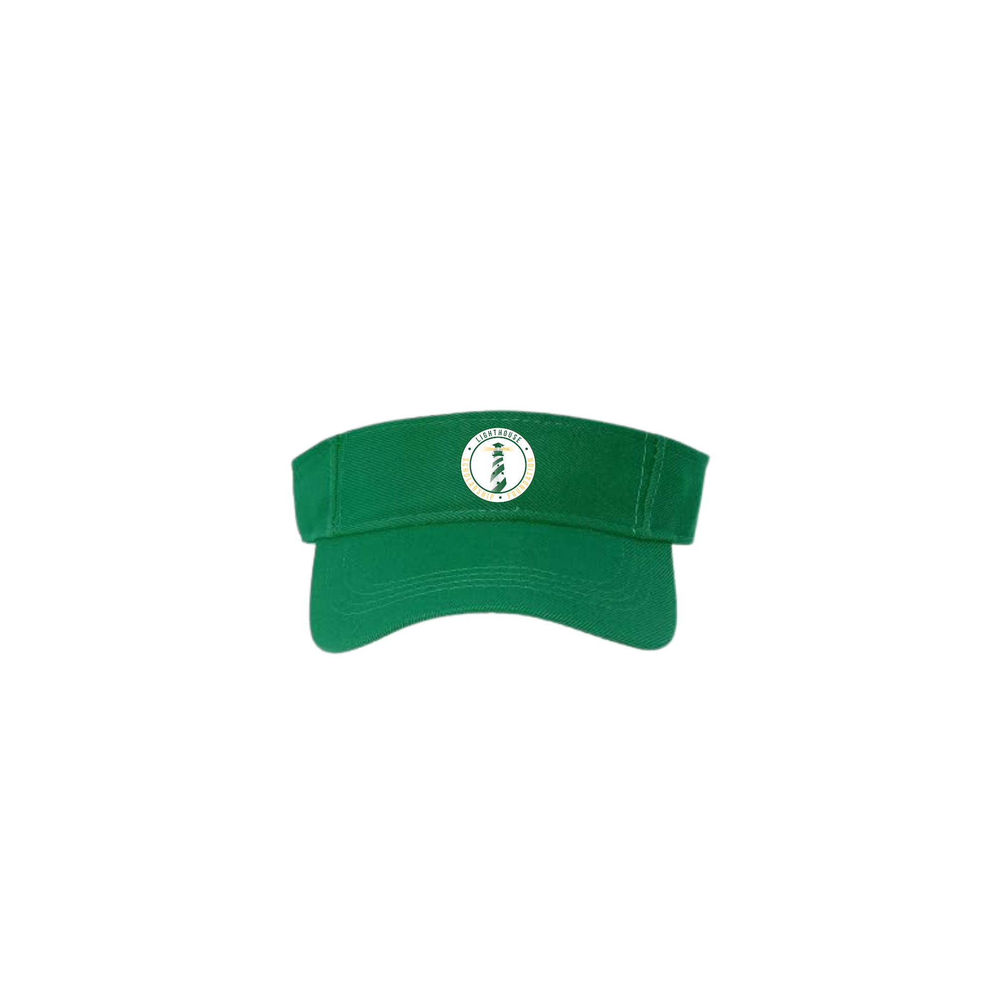 Green Lighthouse volunteer visor